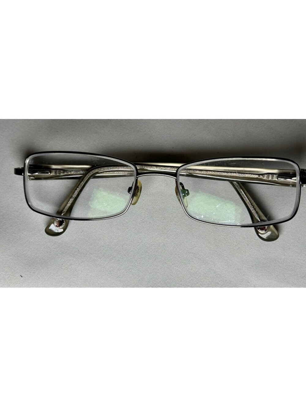 Michael Kors Rectangular Eyeglasses Gray Green